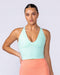 Muscle Nation Singlets & Tanks Influence Bra Tank - Ocean Wave