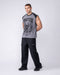 Muscle Nation Singlets & Tanks Iron Skull Raglan Boxy Muscle Tank - Washed Tornado