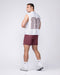 Muscle Nation Singlets & Tanks Mesh Boxy Cropped Muscle Tank - White