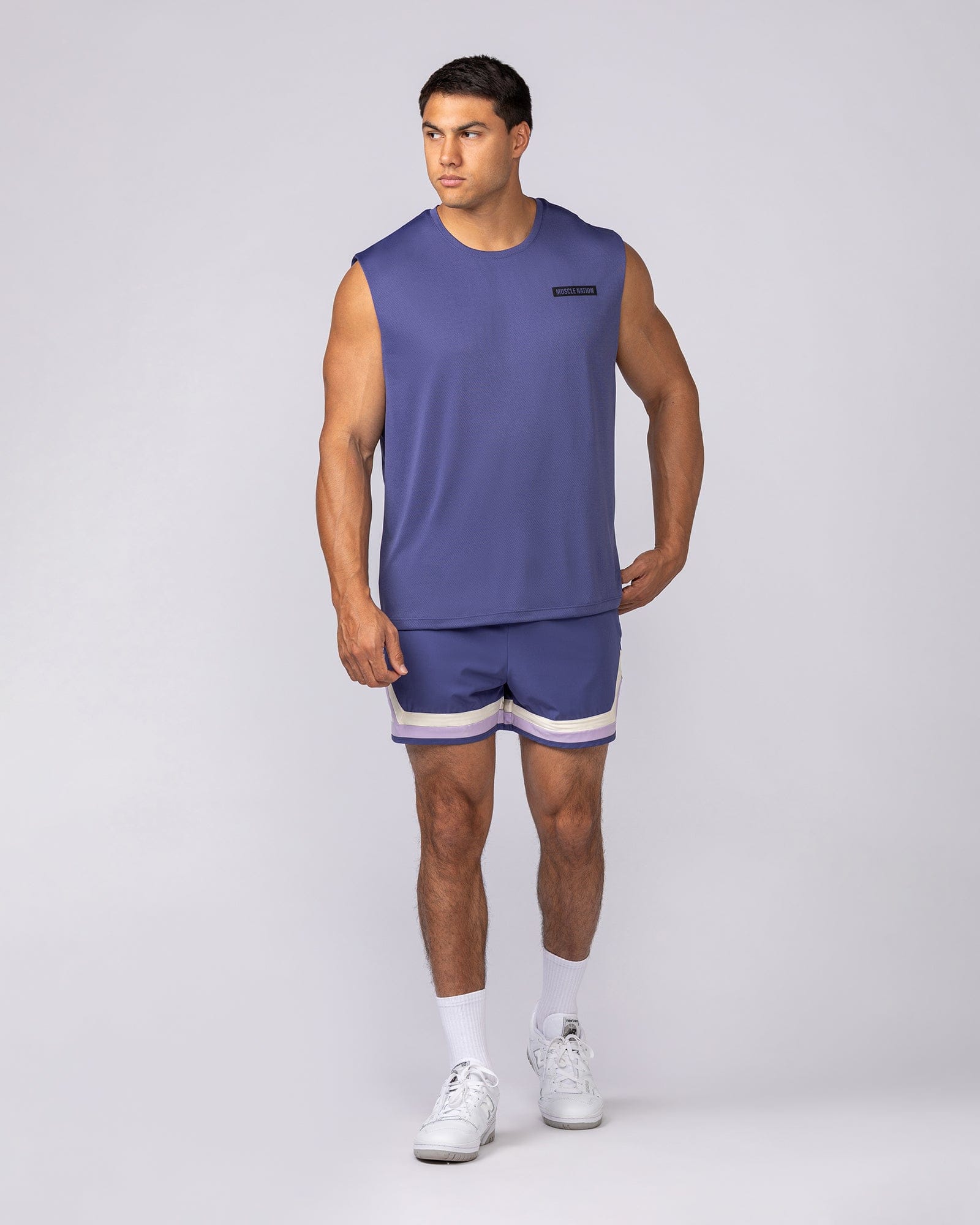 Muscle Nation Singlets & Tanks Relaxed Active Tank - Midnight