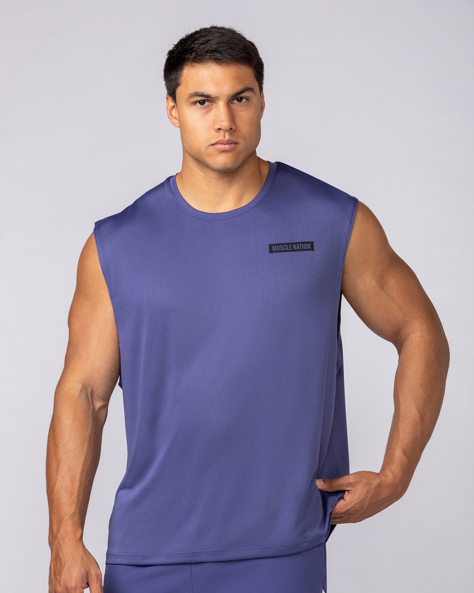 Muscle Nation Singlets & Tanks Relaxed Active Tank - Midnight