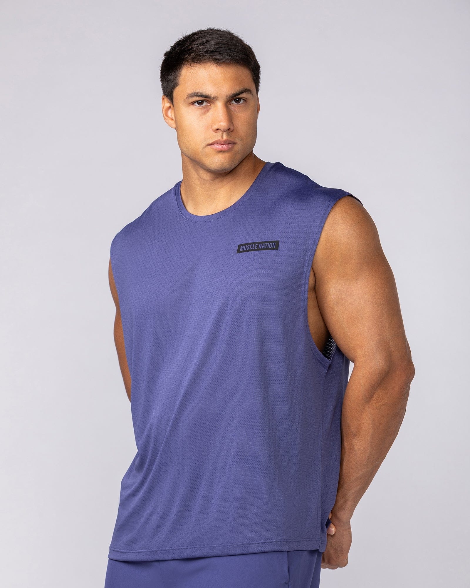 Muscle Nation Singlets & Tanks Relaxed Active Tank - Midnight