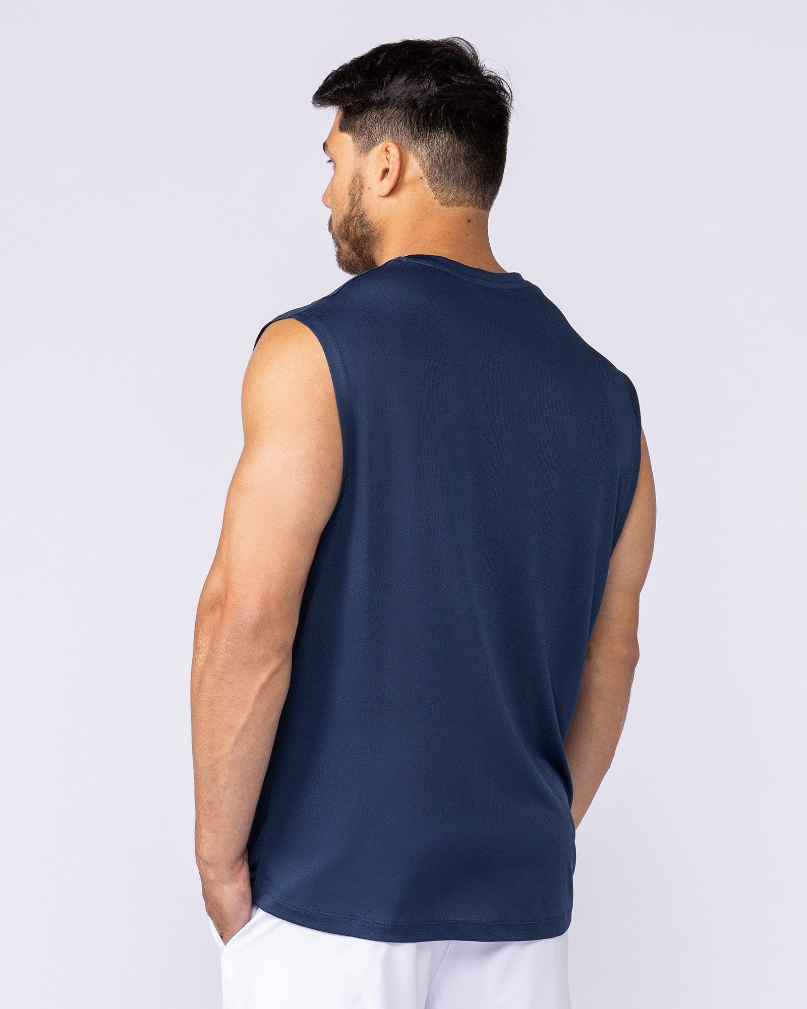 Muscle Nation Singlets & Tanks Relaxed Active Tank - Navy