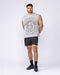 Muscle Nation Singlets & Tanks Spartan Vintage Boxy Muscle Tank - Washed Quiet Grey