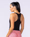 Muscle Nation Singlets & Tanks Stunner Rib Bra Tank - Black