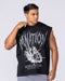 Muscle Nation Singlets & Tanks Unchained Boxy Muscle Tank - Black
