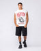 Muscle Nation Singlets & Tanks Unchained Boxy Muscle Tank - White