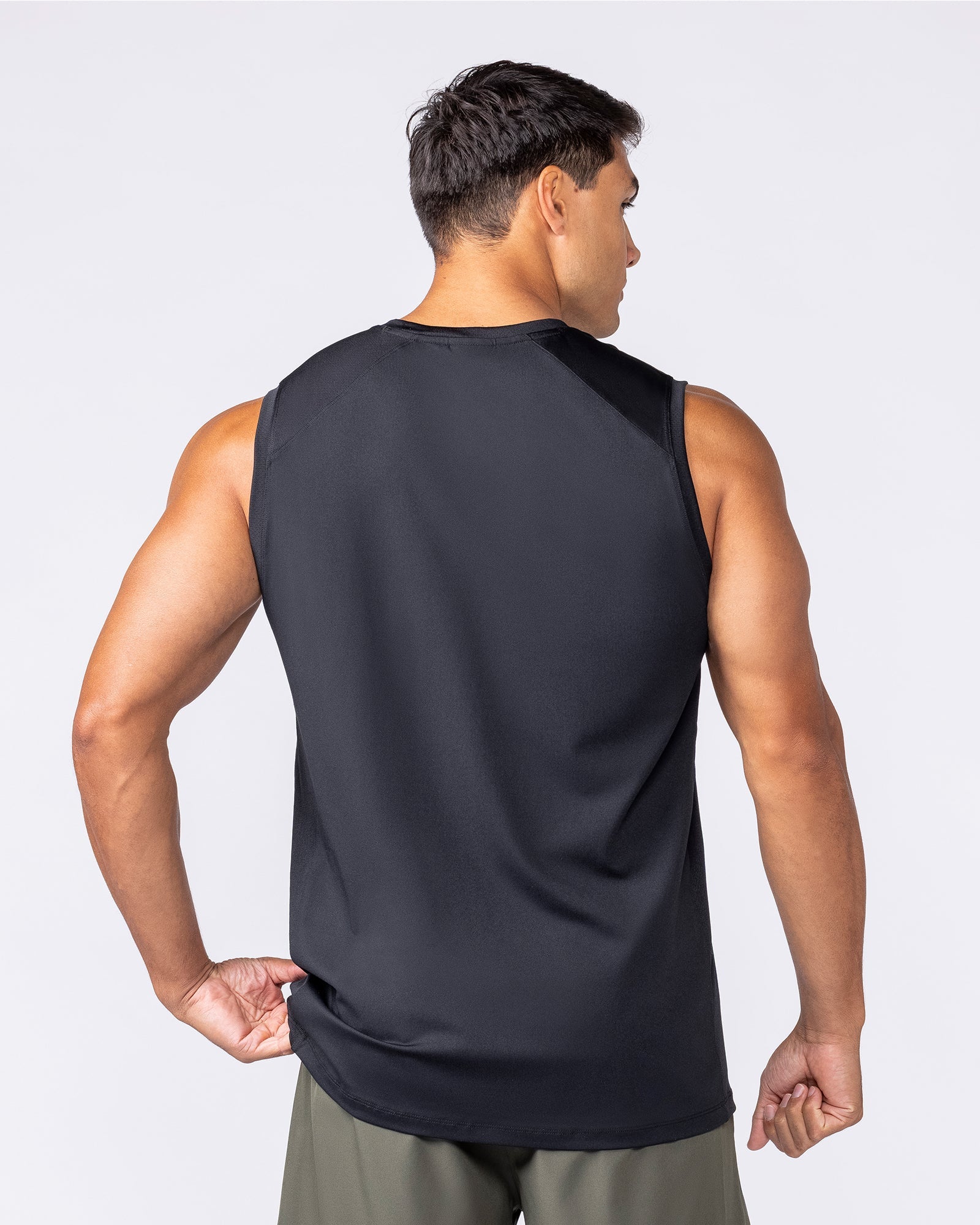 Muscle Nation Singlets & Tanks Ventilation Tank - Black