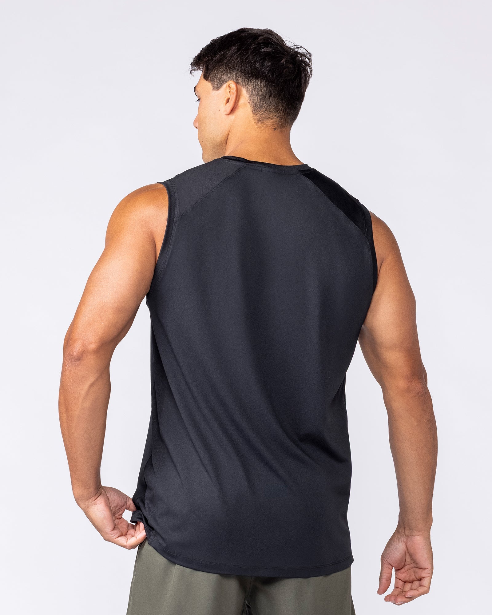 Muscle Nation Singlets & Tanks Ventilation Tank - Black