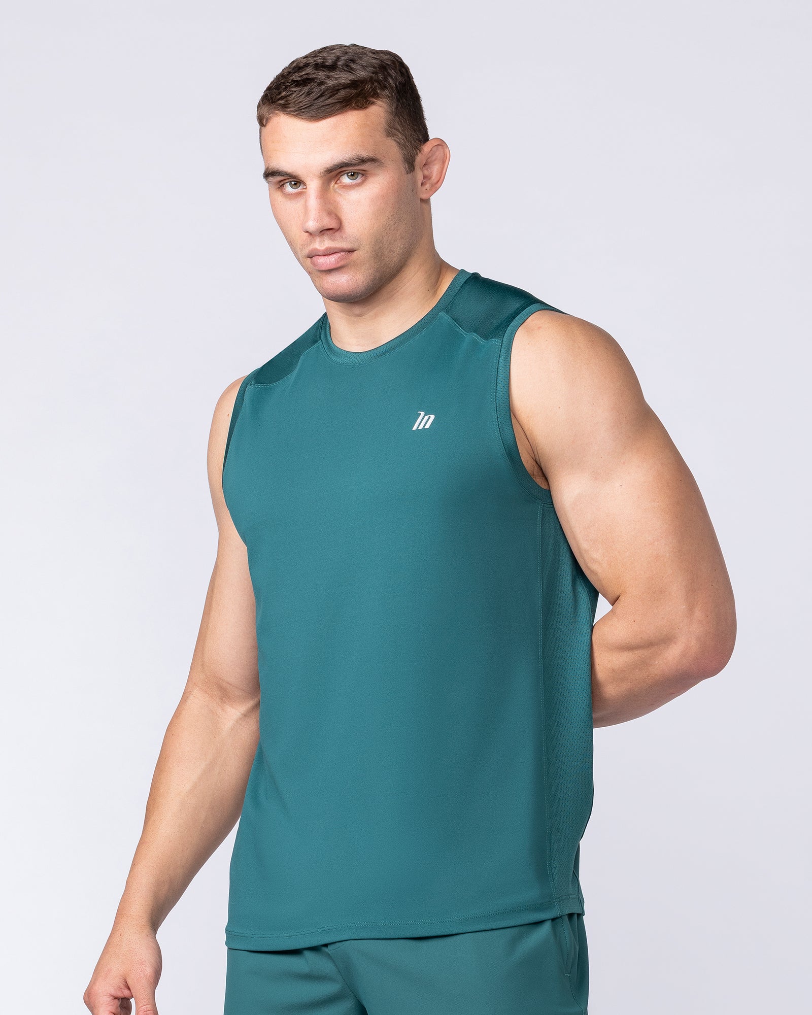 Muscle Nation Singlets & Tanks Ventilation Tank - Leaf