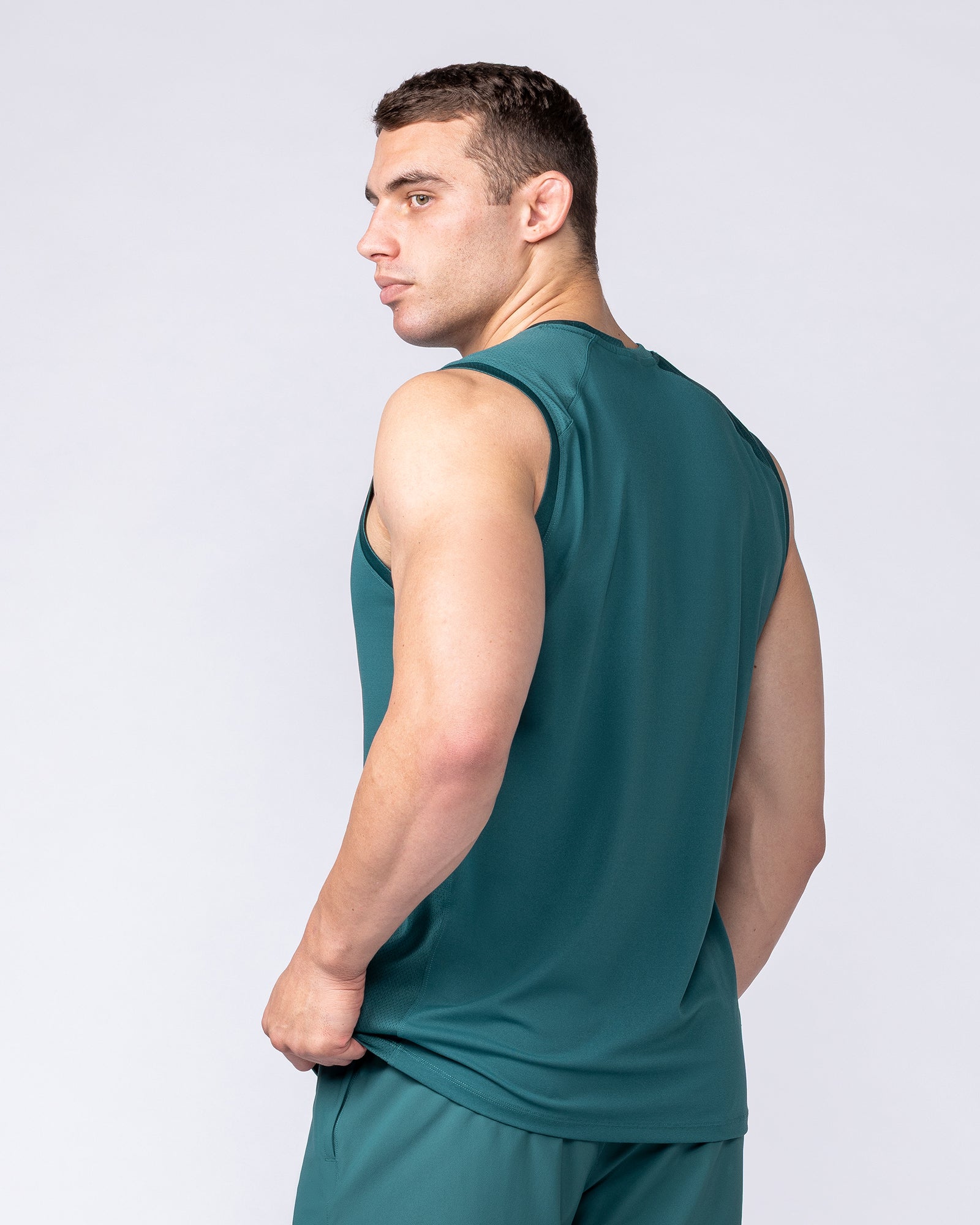 Muscle Nation Singlets & Tanks Ventilation Tank - Leaf