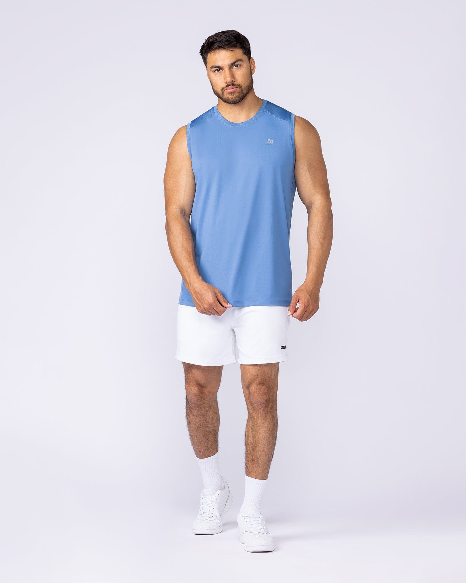 Muscle Nation Singlets & Tanks Ventilation Tank - Pacific