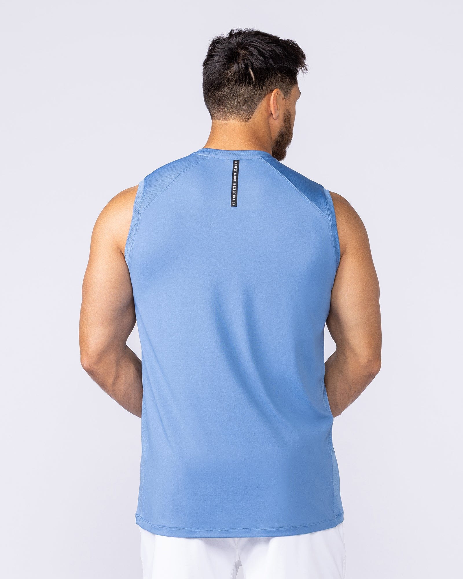 Muscle Nation Singlets & Tanks Ventilation Tank - Pacific
