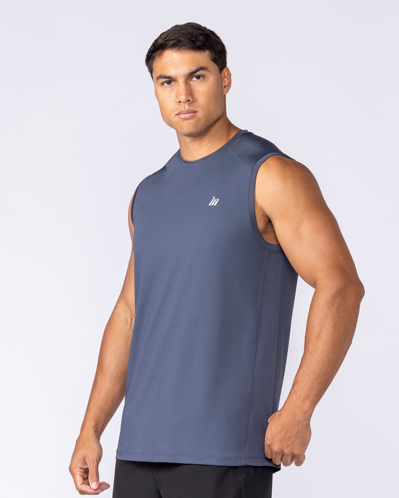 Muscle Nation Singlets & Tanks Ventilation Tank - Thunder
