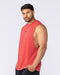 Muscle Nation Singlets & Tanks Vintage Training Drop Arm Tank - Washed Red