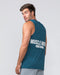 Muscle Nation Singlets & Tanks Worldwide Active Tank - Tidal Teal