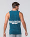 Muscle Nation Singlets & Tanks Worldwide Active Tank - Tidal Teal