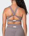 Muscle Nation Sports Bras Adorn Bralette - Pearl Grey