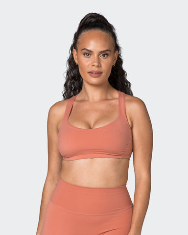 Muscle Nation Sports Bras Adorn Bralette - Powdered Pink