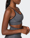 Muscle Nation Sports Bras All Day Strap Seamless Bra - Charcoal Marl