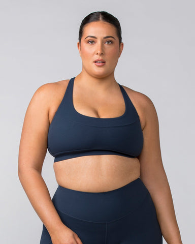 Muscle Nation Sports Bras Ascend Bra - Navy