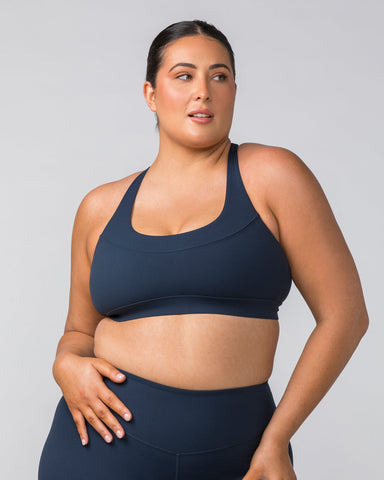 Muscle Nation Sports Bras Ascend Bra - Navy