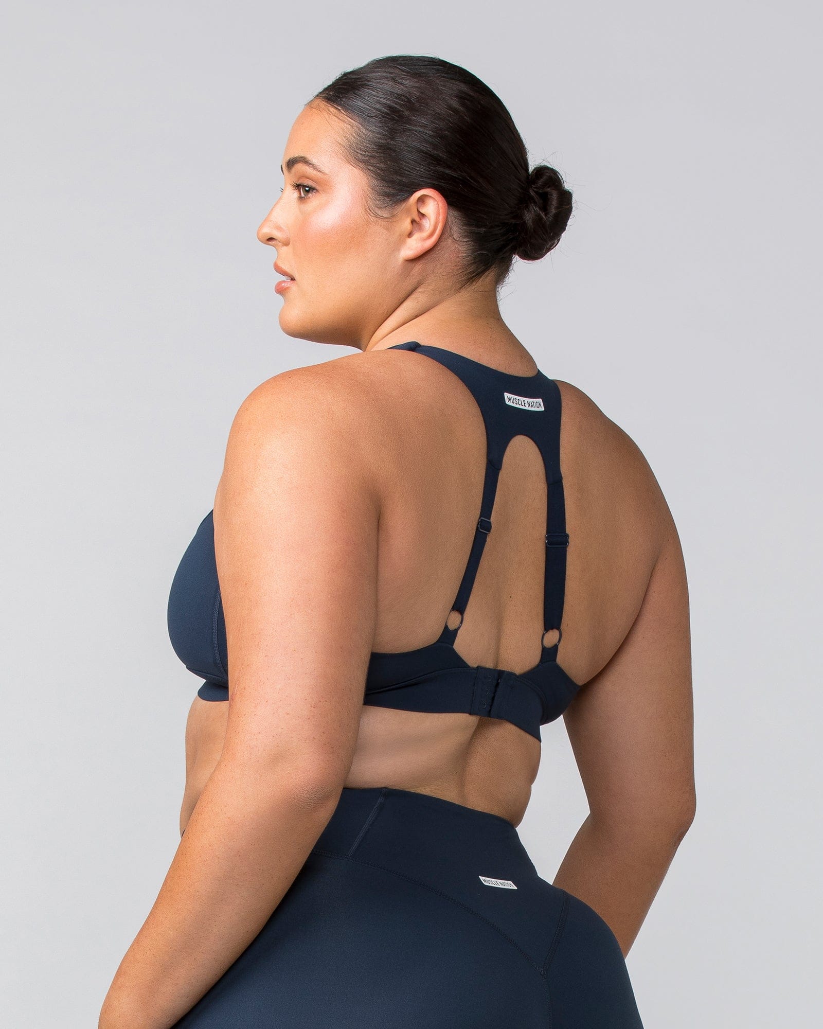 Muscle Nation Sports Bras Ascend Bra - Navy