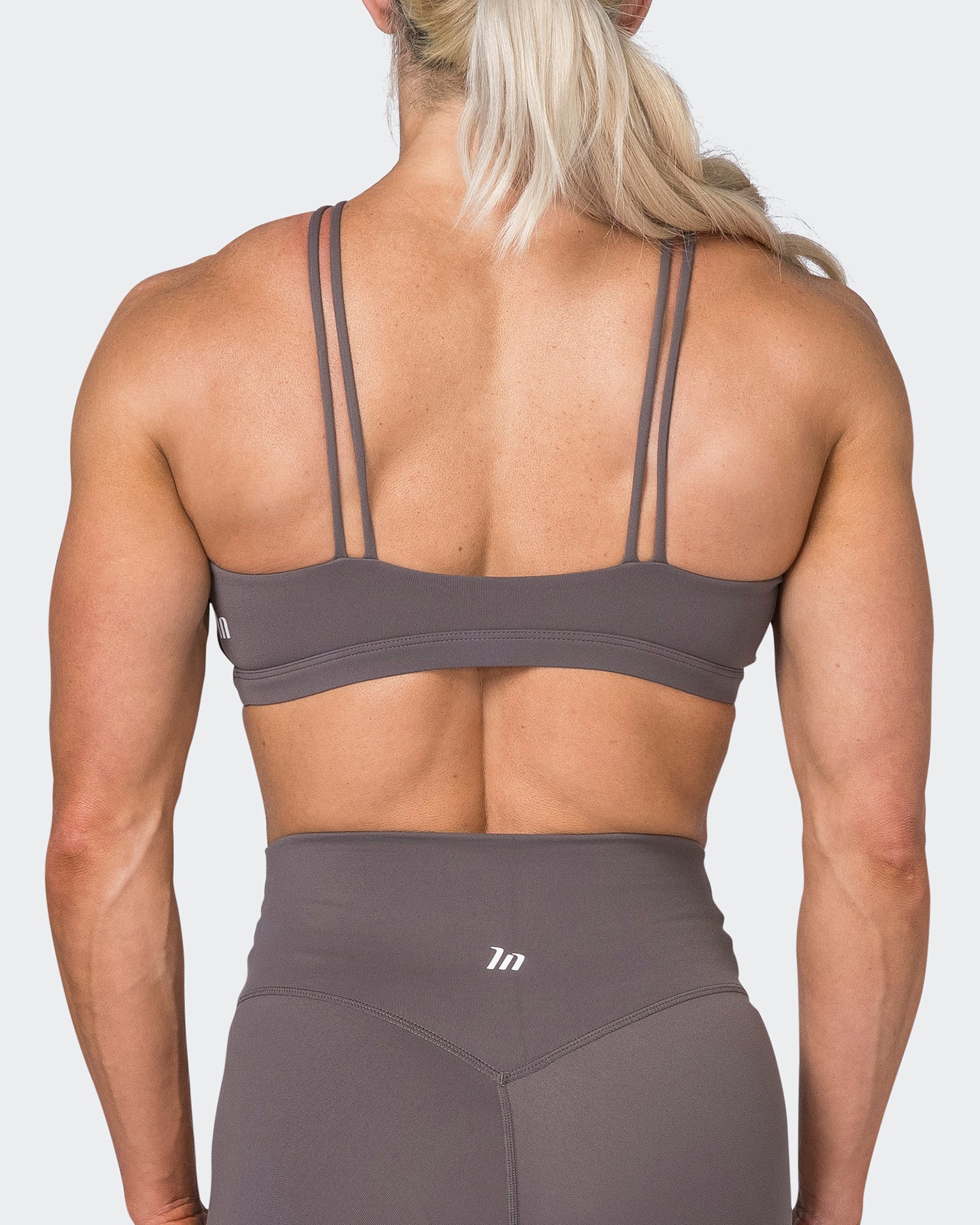 Muscle Nation Sports Bras Asha Bralette - Peppercorn