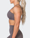 Muscle Nation Sports Bras Asha Bralette - Peppercorn