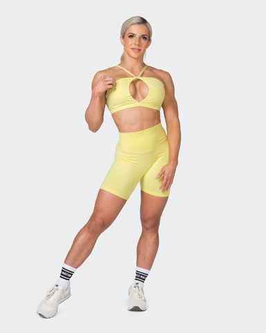 Muscle Nation Sports Bras Asha Bralette - Sunny Lime