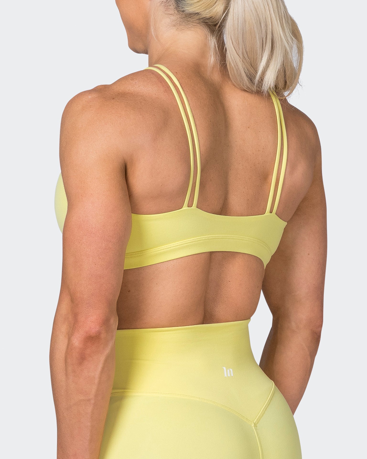 Muscle Nation Sports Bras Asha Bralette - Sunny Lime