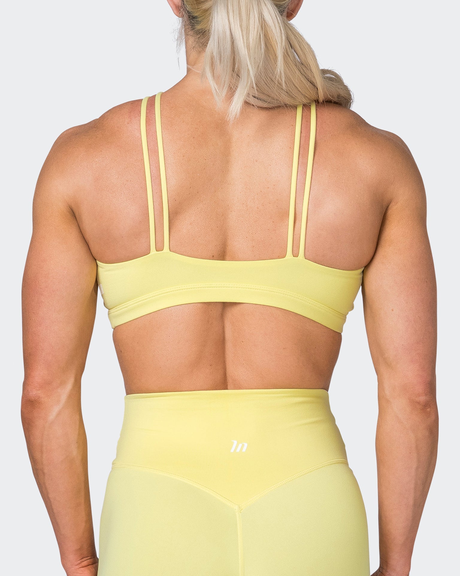 Muscle Nation Sports Bras Asha Bralette - Sunny Lime