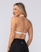 Muscle Nation Sports Bras Aura Halter Bralette - White