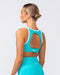 Muscle Nation Sports Bras Contrast Bralette - Aquatic
