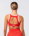 Muscle Nation Sports Bras Contrast Bralette - Crimson