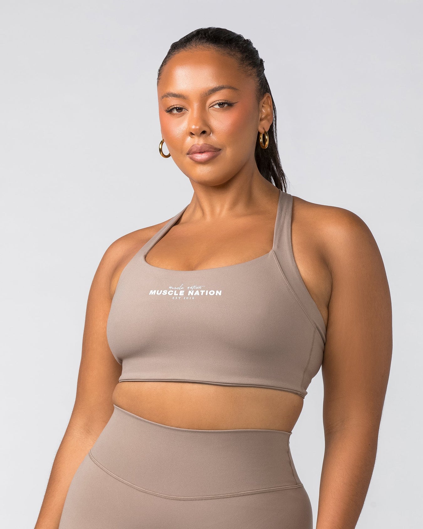 Brown Sports Bras