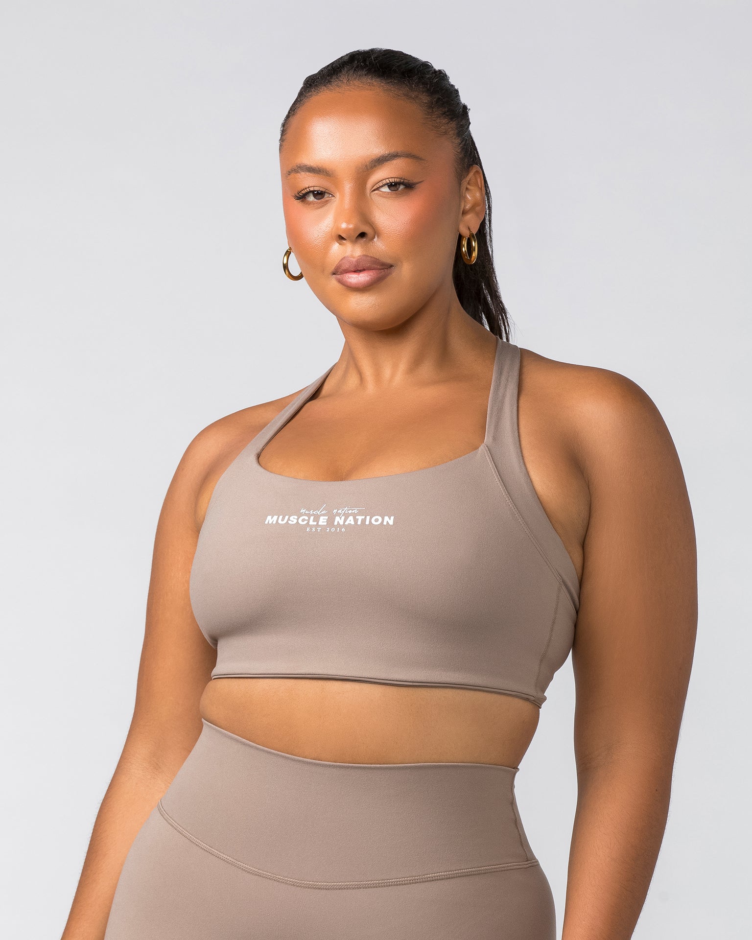 Muscle Nation Sports Bras Copy of Scoop Everyday Bralette - Cherry