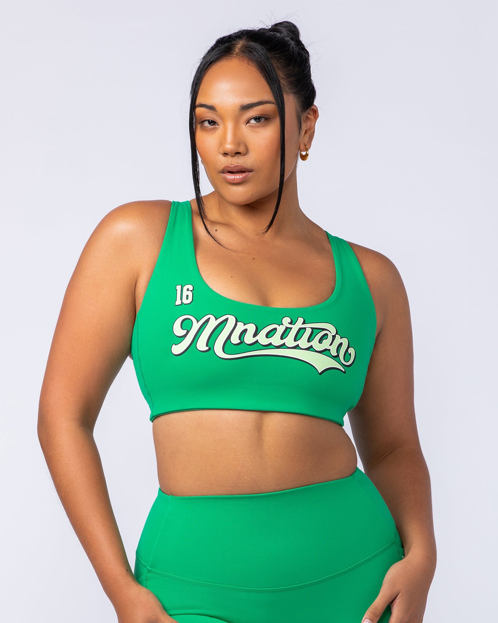 Muscle Nation Sports Bras Core Bra - Clover