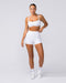 Muscle Nation Sports Bras Curves Rib Bralette - White