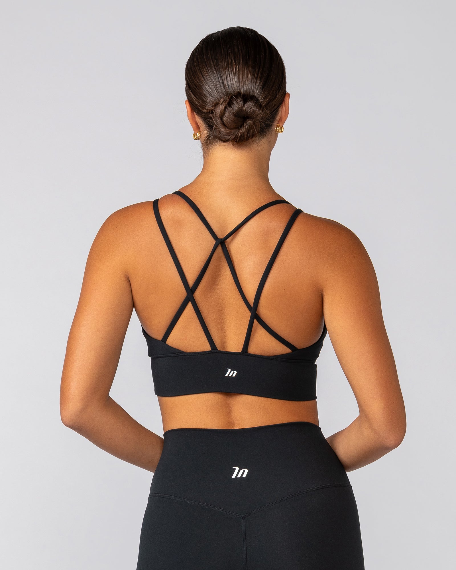 Muscle Nation Sports Bras Dash Longline Bra - Black