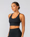 Muscle Nation Sports Bras Dash Longline Bra - Black