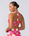 Muscle Nation Sports Bras Drew Bra - Abstract Check Print