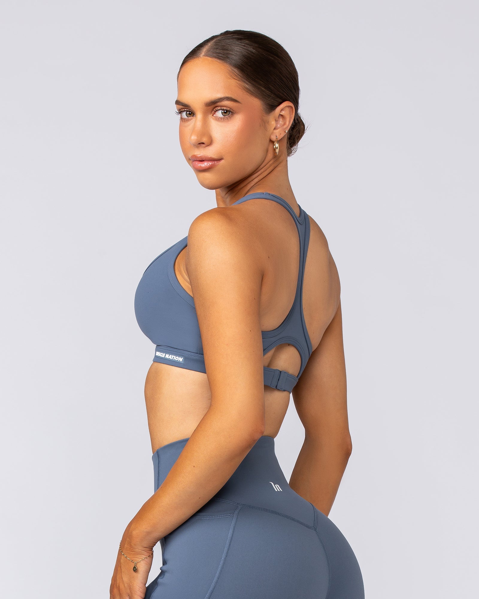 Muscle Nation Sports Bras Drew Bra - Arctic