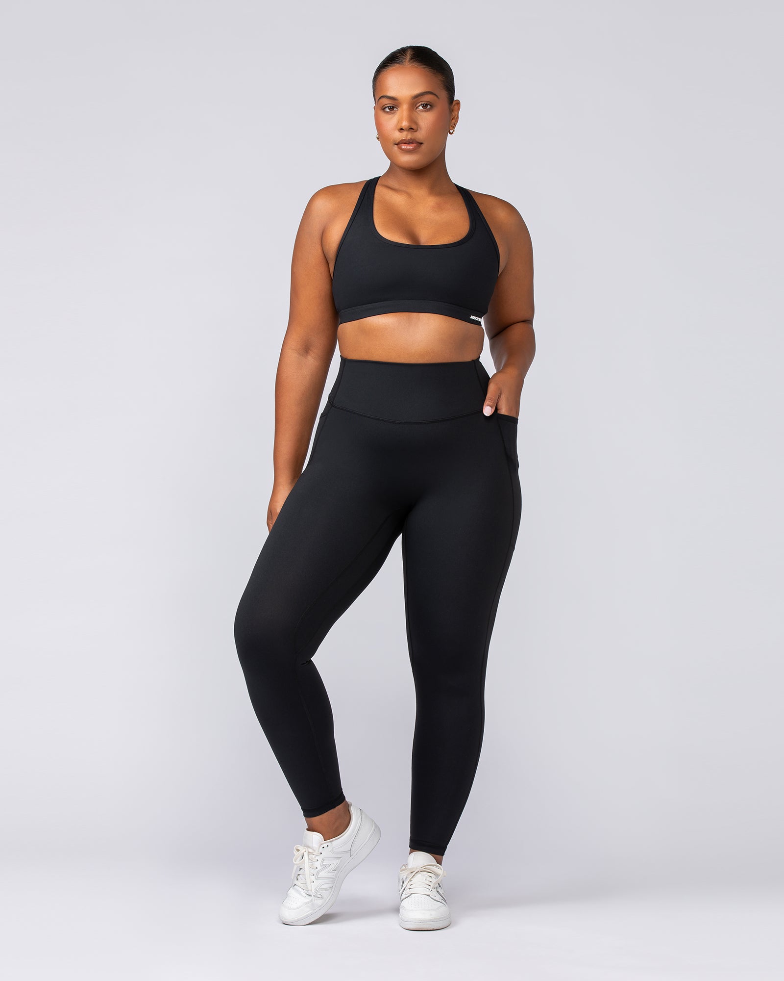 Muscle Nation Sports Bras Drew Bra - Black