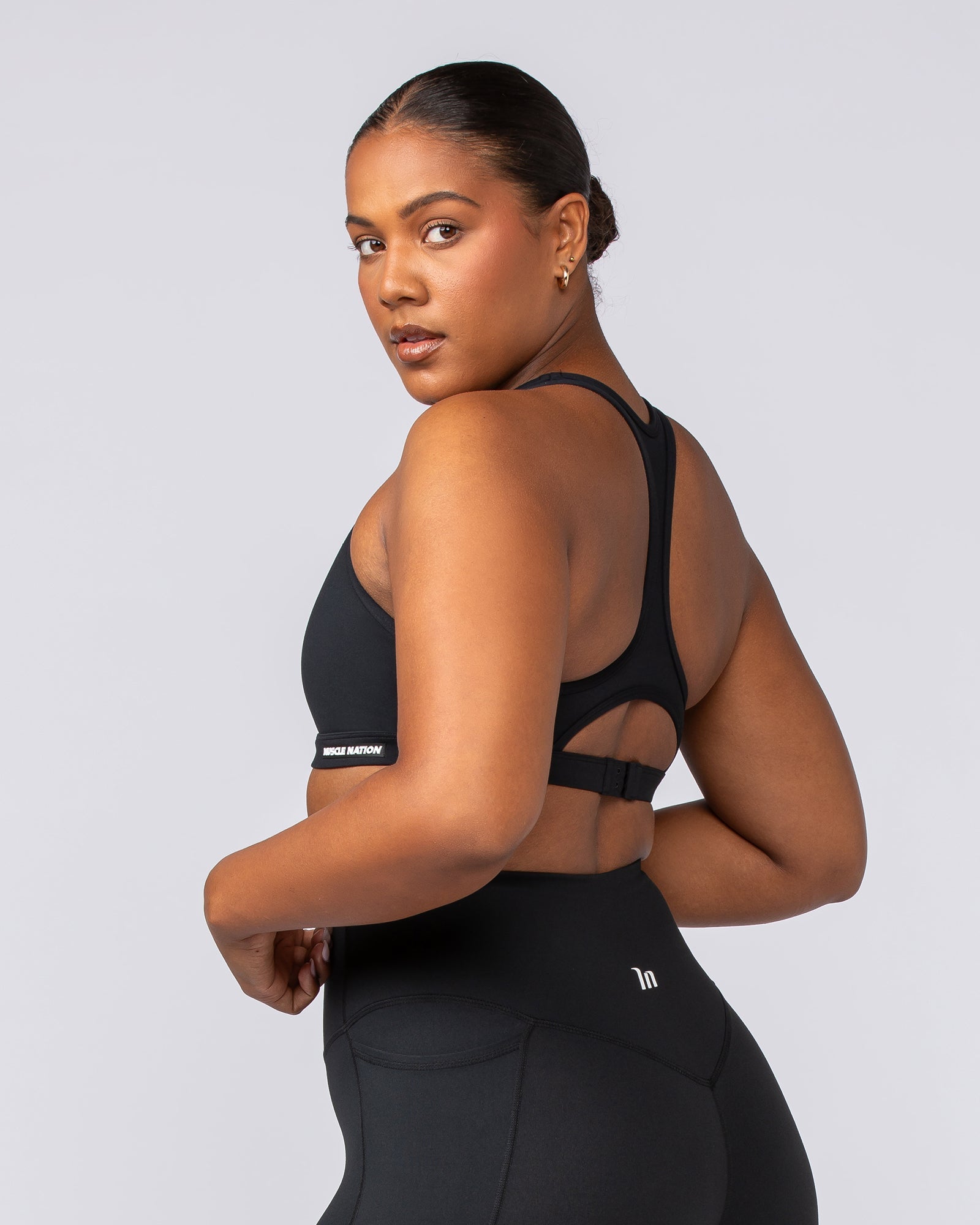 Muscle Nation Sports Bras Drew Bra - Black