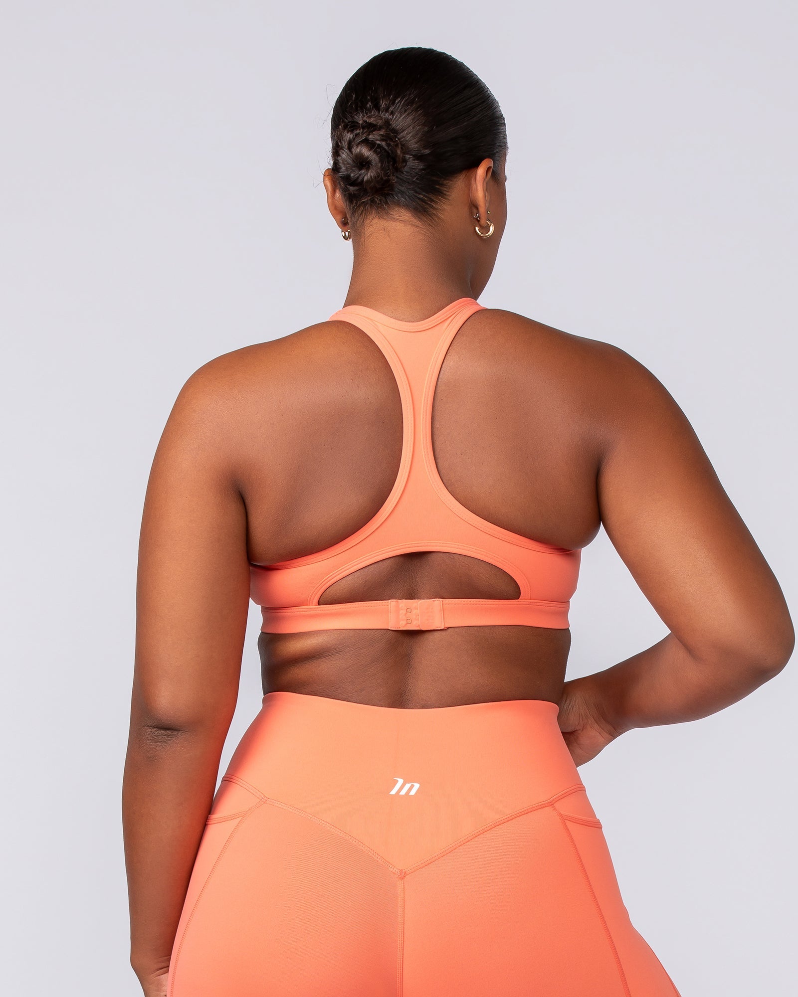 Muscle Nation Sports Bras Drew Bra - Hot Coral