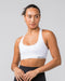 Muscle Nation Sports Bras Drew Bra - White / White