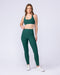 Muscle Nation Sports Bras Drew Rib Bra - Evergreen