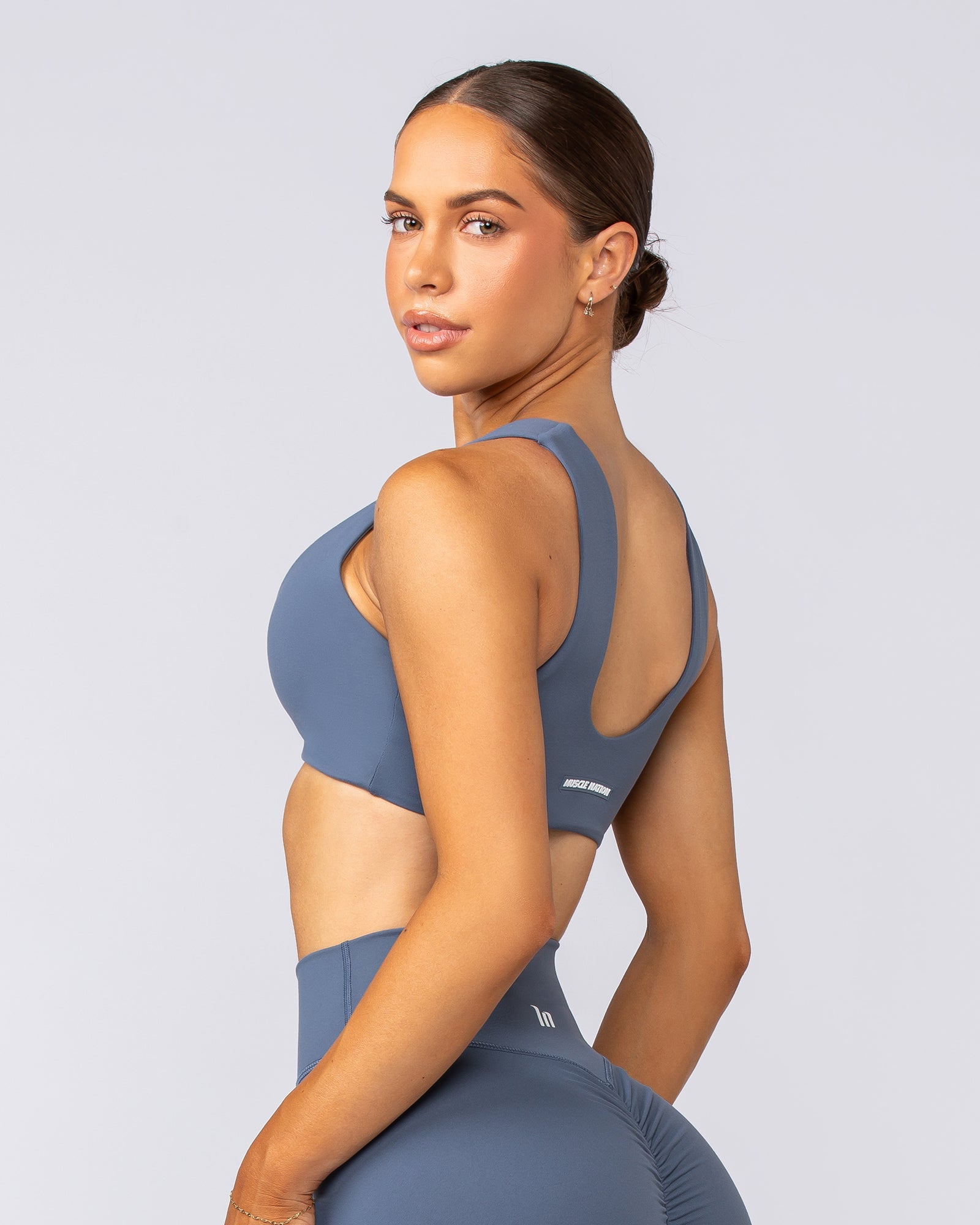 Muscle Nation Sports Bras Elite Bralette - Arctic