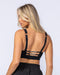 Muscle Nation Sports Bras Elite Support Bra - Black